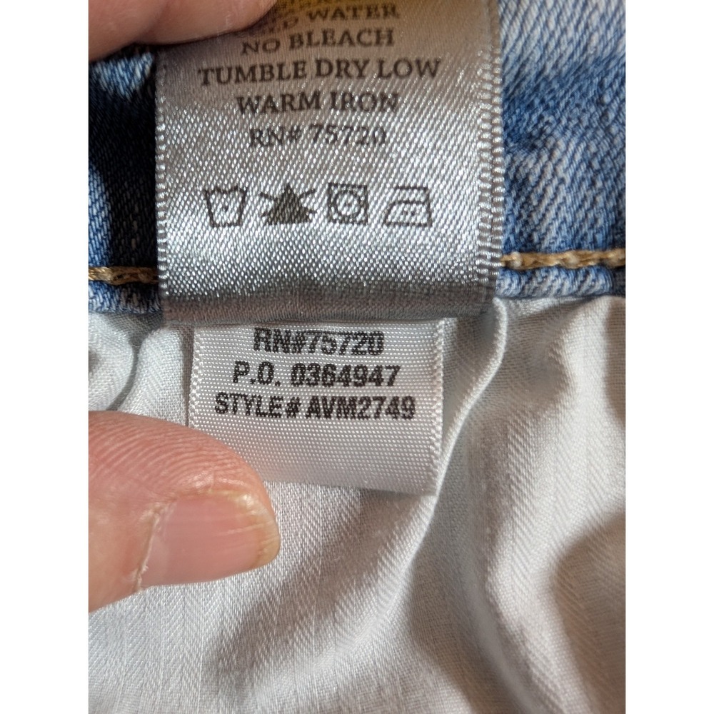 BKE Jeans Women's  32R Carter Straight Leg  Light Wash‎ Outdoors - Picture 11 of 12